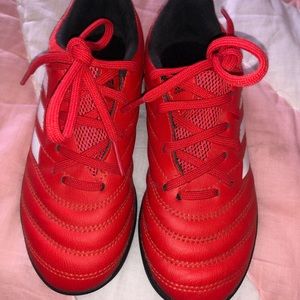 Kids adidas cleats size 13 like new